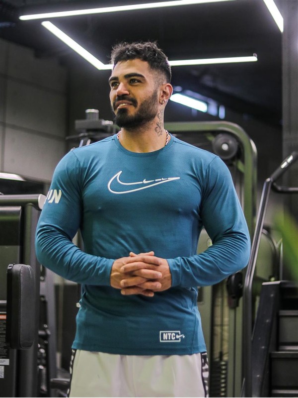 تيشرت مردانه مردانه آستين بلند RUN NIKE
