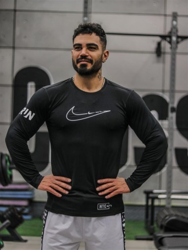 تيشرت مردانه مردانه آستين بلند RUN NIKE