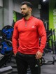 تيشرت مردانه مردانه آستين بلند نيم زيپ ADIDAS