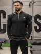 تيشرت مردانه مردانه آستين بلند نيم زيپ ADIDAS