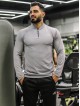 تيشرت مردانه مردانه آستين بلند نيم زيپ ADIDAS