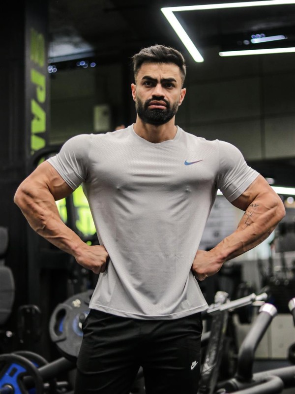 تيشرت مردانه مردانه آستين كوتاه آجري NIKE