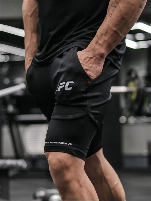شلوارك كشاله دار مردانه مردانه غواصي جيبدار UFC