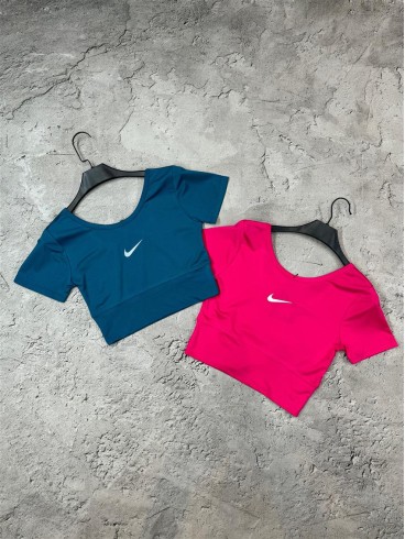 كراپ ورزشي زنانه پشت ضربدري NIKE