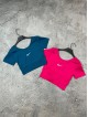 كراپ ورزشي زنانه پشت ضربدري NIKE