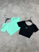 كراپ ورزشي زنانه پشت ضربدري NIKE