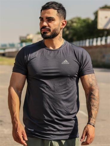 تيشرت مردانه مردانه آستين كوتاه آجري ADIDAS