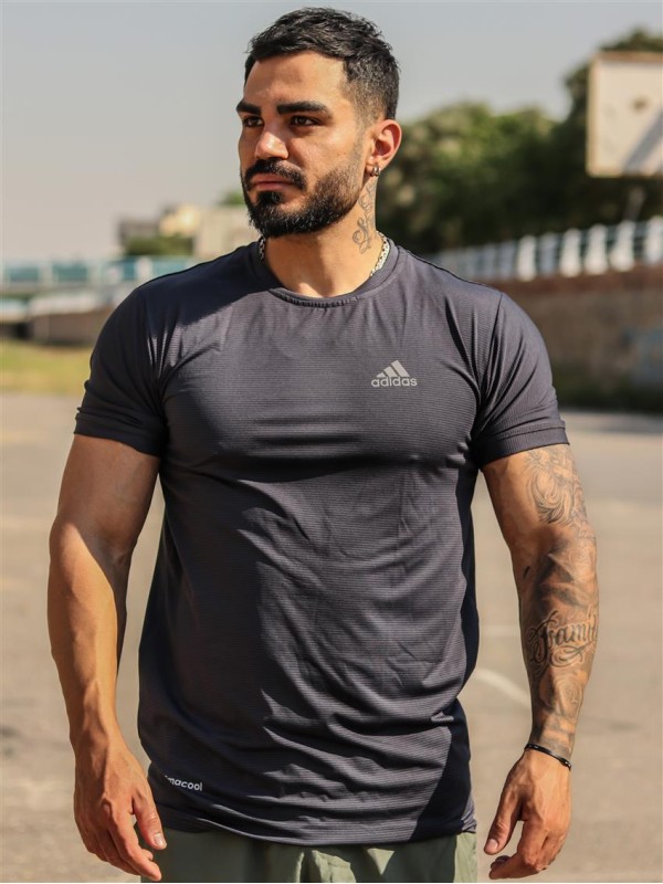 تيشرت مردانه مردانه آستين كوتاه آجري ADIDAS