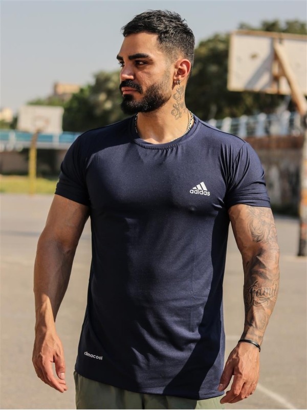 تيشرت مردانه مردانه آستين كوتاه آجري ADIDAS