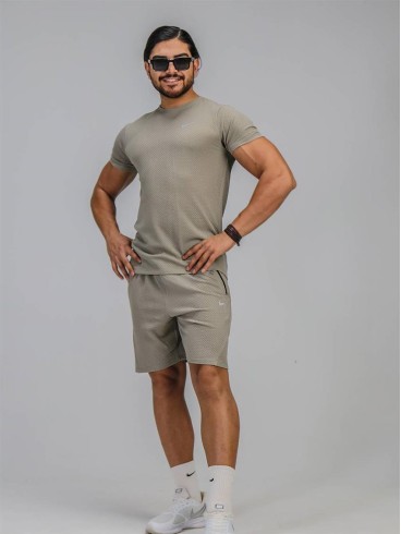 ست ورزشي مردانه مردانه تيشرت شلوارك T321 NIKE