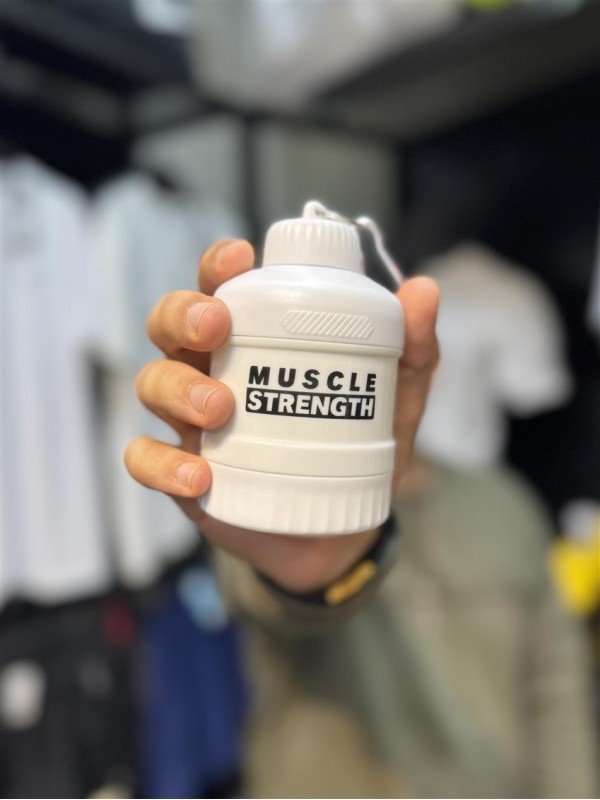 فانل پروتئين و جا قرصي لوازم ورزشي دو تكه muscle