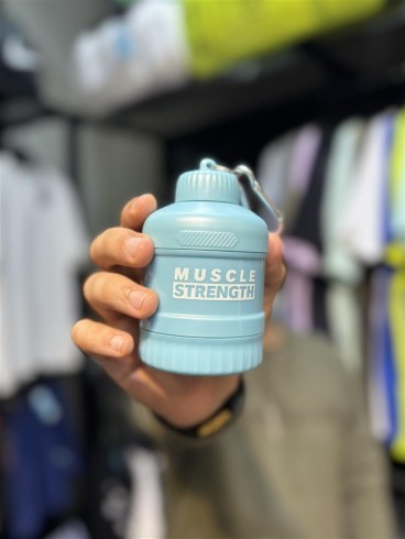 فانل پروتئين و جا قرصي لوازم ورزشي دو تكه muscle