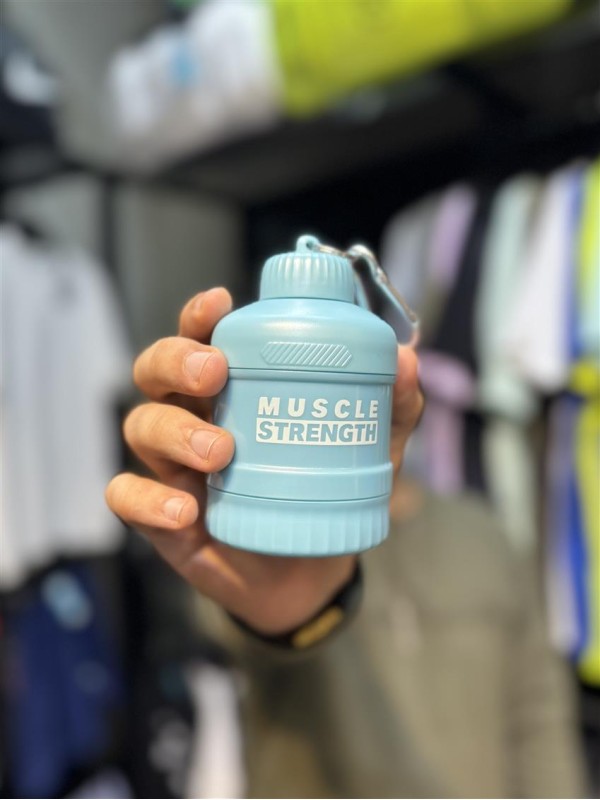 فانل پروتئين و جا قرصي لوازم ورزشي دو تكه muscle