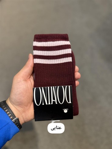 جوراب اسپرت ساق بلند سه خط