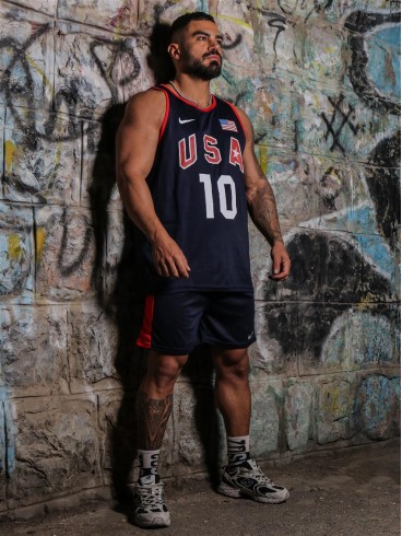 ست ورزشي مردانه مردانه بسكتبالي USA TEAM