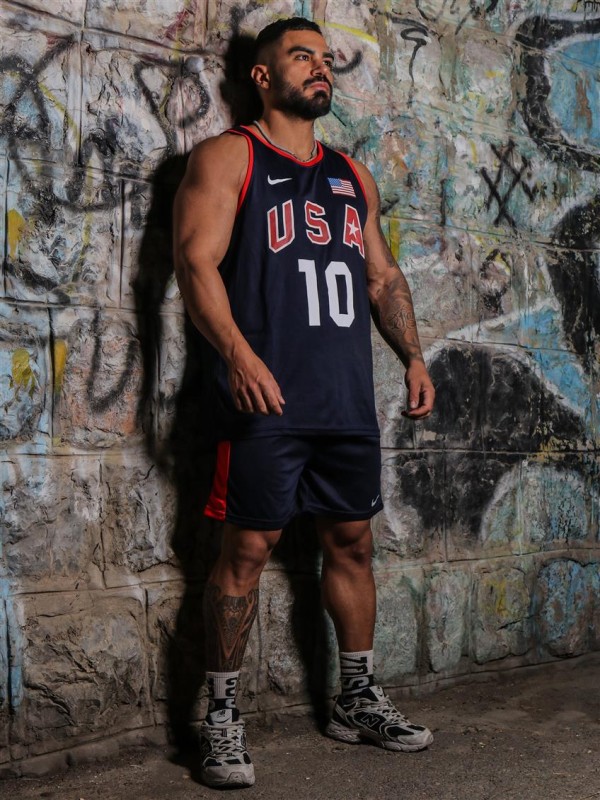 ست ورزشي مردانه مردانه بسكتبالي USA TEAM