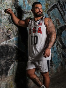 ست ورزشي مردانه مردانه بسكتبالي USA TEAM