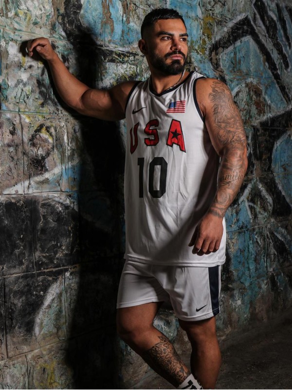 ست ورزشي مردانه مردانه بسكتبالي USA TEAM
