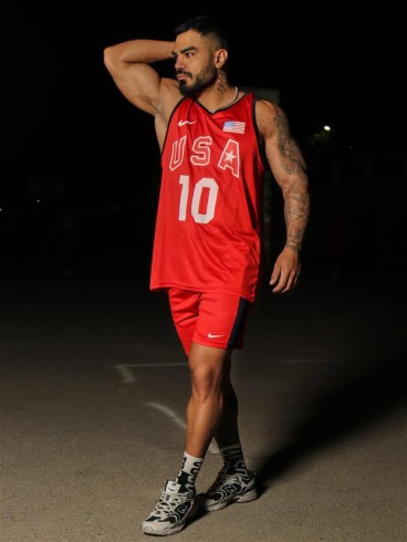 ست ورزشي مردانه مردانه بسكتبالي USA TEAM