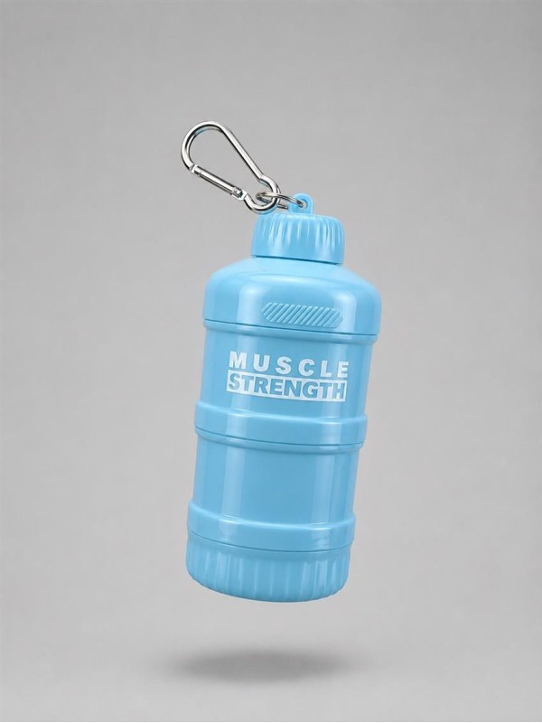 فانل پروتئين و جا قرصي لوازم ورزشي سه تكه muscle