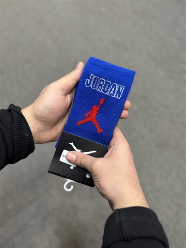 جوراب اسپرت ساق بلند گلدوزي JORDAN
