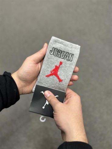 جوراب اسپرت ساق بلند گلدوزي JORDAN