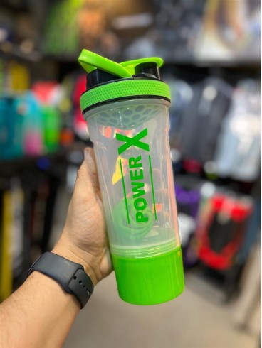 شيكر لوازم ورزشي دو تكه power x
