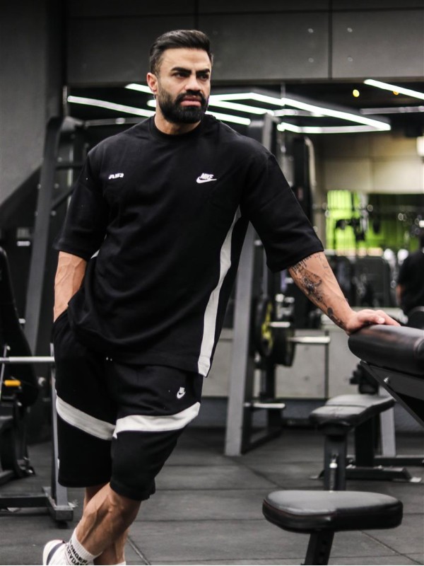 ست ورزشي مردانه مردانه تيشرت شلوارك air NIKE