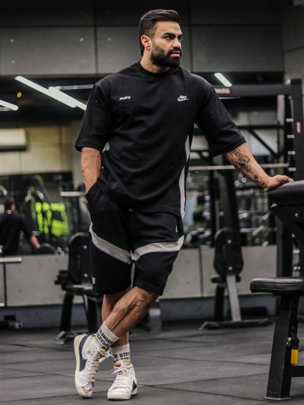 ست ورزشي مردانه مردانه تيشرت شلوارك air NIKE