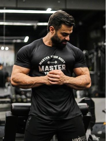 تيشرت مردانه مردانه آستين كوتاه master