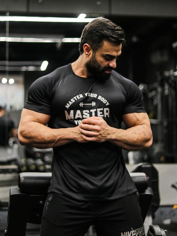 تيشرت مردانه مردانه آستين كوتاه master