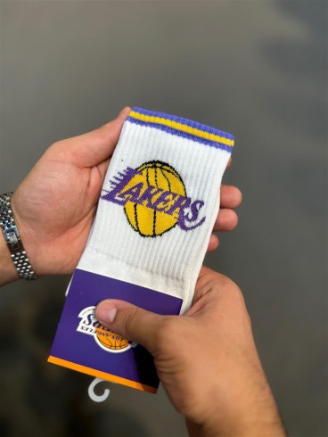 جوراب اسپرت ساق بلند LAKERS