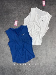 تاپ زنانه زنانه يقه دلبري NIKE