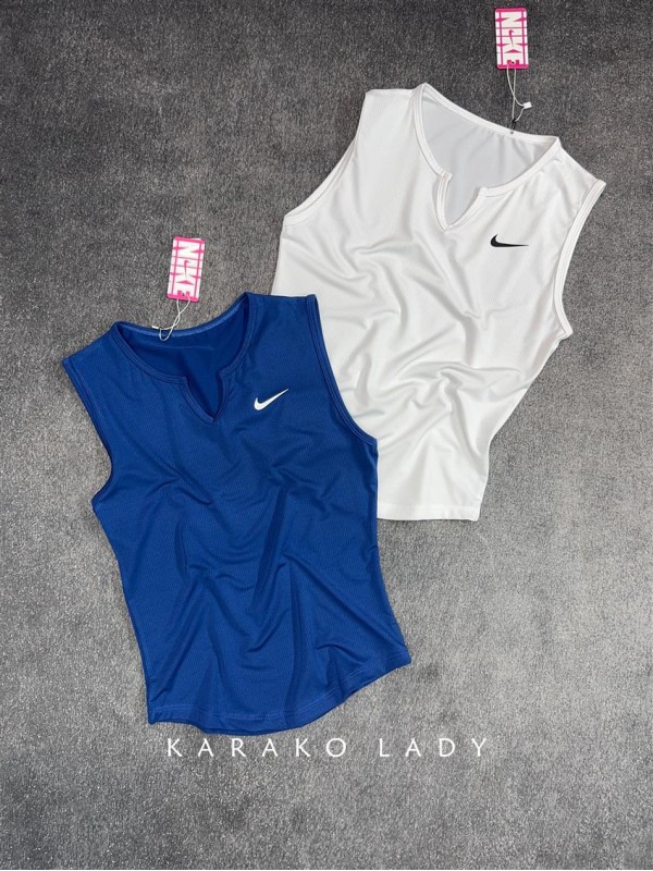 تاپ زنانه زنانه يقه دلبري NIKE