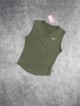 تاپ زنانه زنانه يقه دلبري NIKE