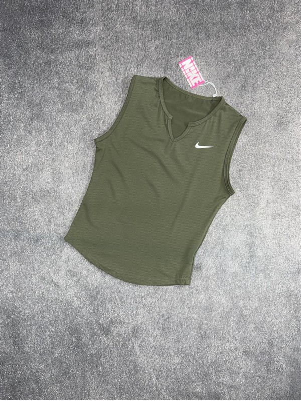 تاپ زنانه زنانه يقه دلبري NIKE