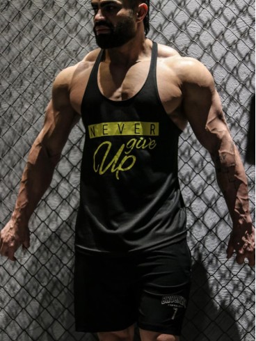 ركابي مردانه مردانه بند نازك never give up