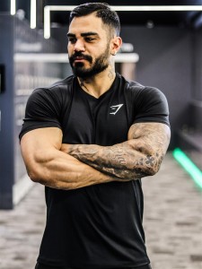 تيشرت مردانه مردانه آستين كوتاه GYM SHARK