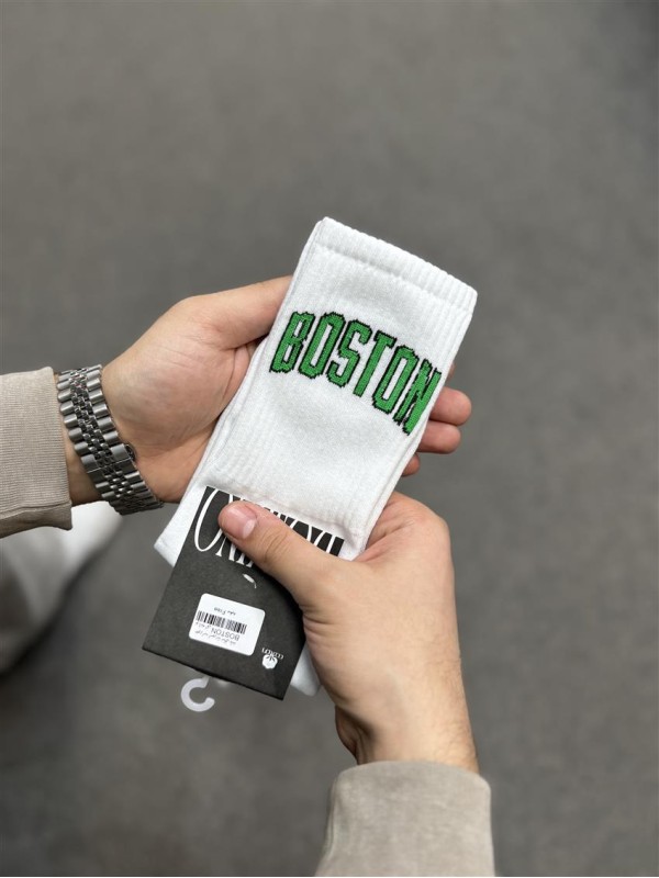 جوراب اسپرت ساق بلند نوشته اي BOSTON