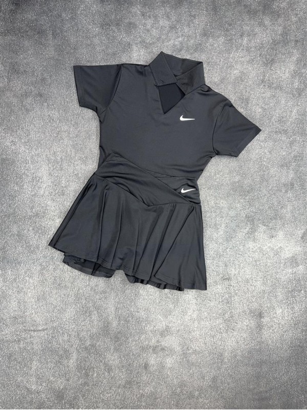 ست ورزشي زنانه زنانه نيم تنه و دامن seven NIKE