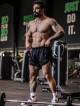 شلوارك مردانه مردانه چاكدار لوگو ژلاتين NIKE