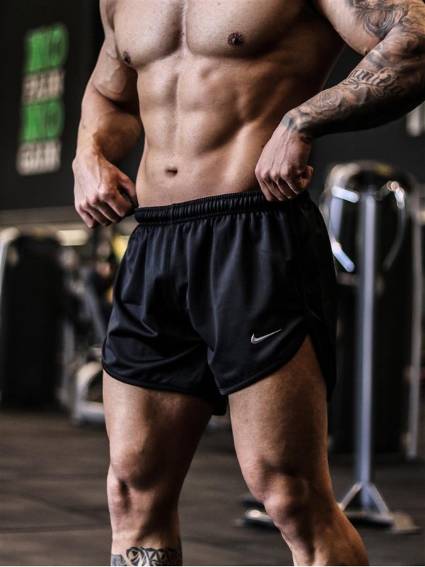 شلوارك مردانه مردانه چاكدار لوگو ژلاتين NIKE
