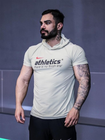 تيشرت مردانه مردانه كلاهدار Athletics NIKE