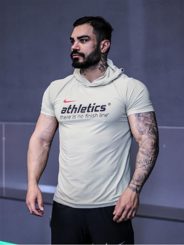 تيشرت مردانه مردانه كلاهدار Athletics NIKE