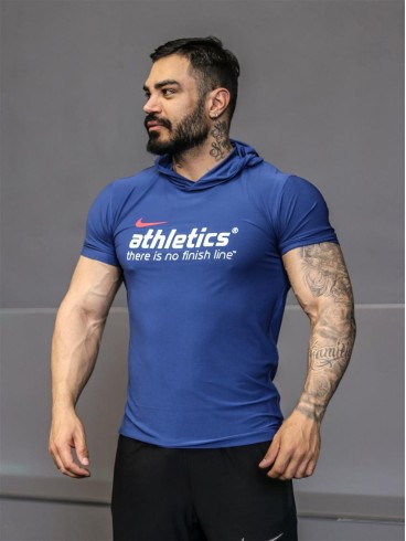 تيشرت مردانه مردانه كلاهدار Athletics NIKE