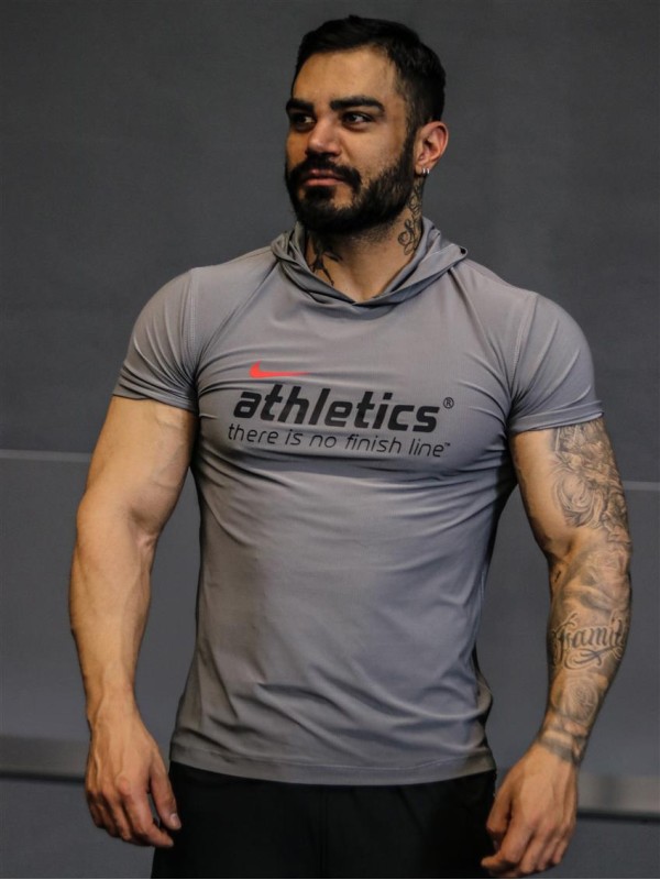 تيشرت مردانه مردانه كلاهدار Athletics NIKE
