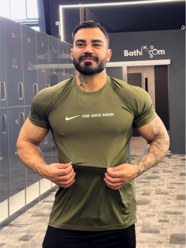تيشرت مردانه مردانه آستين كوتاه again NIKE