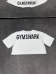 كراپ ورزشي زنانه استين كوتاه وايد GYM SHARK