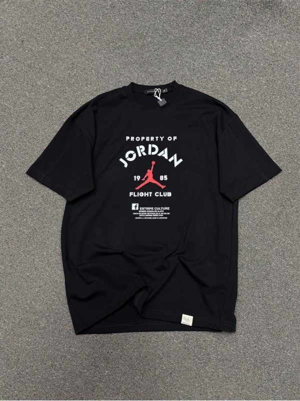 تيشرت مردانه مردانه آستين كوتاه نخ پنبه JORDAN