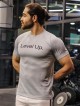 تيشرت مردانه مردانه آستين كوتاه level up